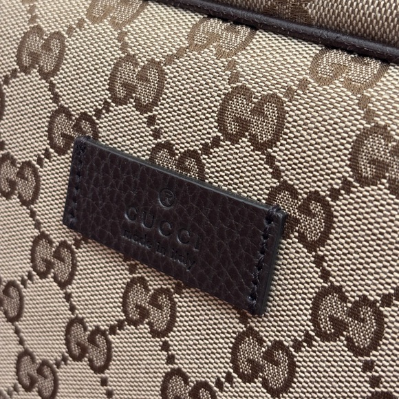 (GUCCI) Canvas Rucksack Backpack - Picture 6 of 6